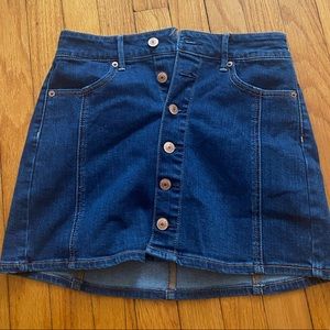 American eagle jean skirt